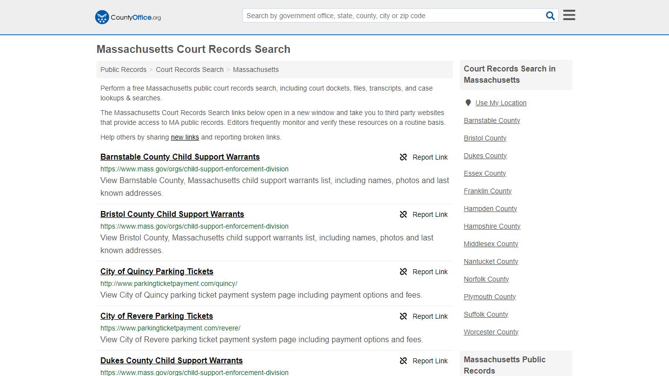 Court Records Search - Massachusetts (Adoptions, Criminal, Child ...